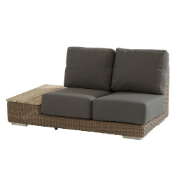 4 Seasons Outdoor | Loungebank Kingston 2-zits Rechts | Pure-Teak